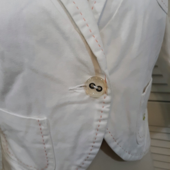 Hollister embroidery cropped jacket sz medium - Picture 4 of 8